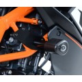 R&G Racing Aero no-cut Frame Sliders for KTM RC125 '11-'20, RC200 '14-'19, RC390 '12-21